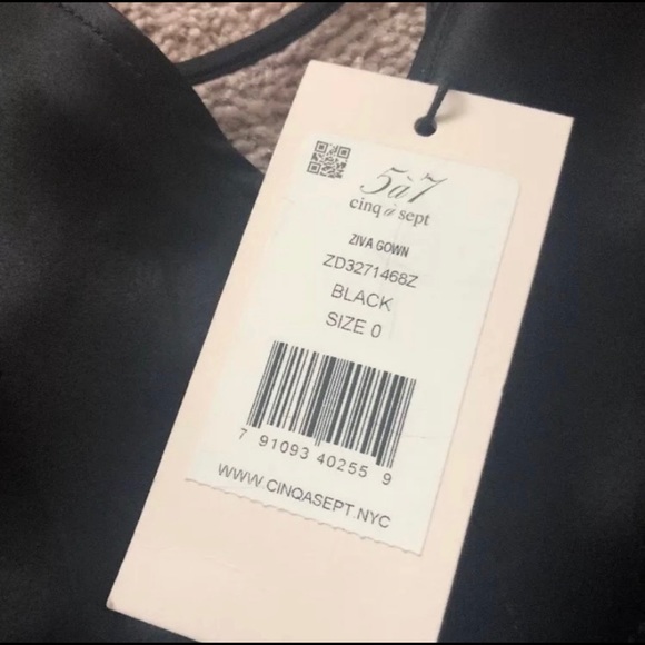 Cinq à Sept Black Maxi Dress - Picture 12 of 13